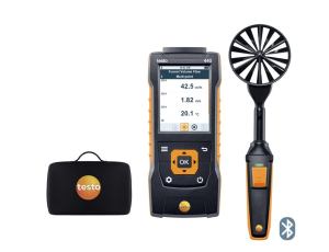 Miernik wielofunkcyjny Testo 440 z sondą wiatraczkową (Ø100 mm) z łącznością Bluetooth